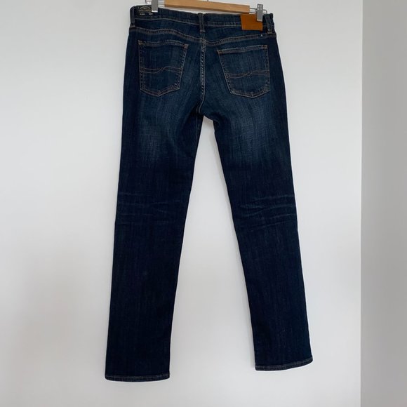 Lucky Brand Sweet Straight Jeans size 6 fits like 8 woman mid rise slim straight - Picture 7 of 8